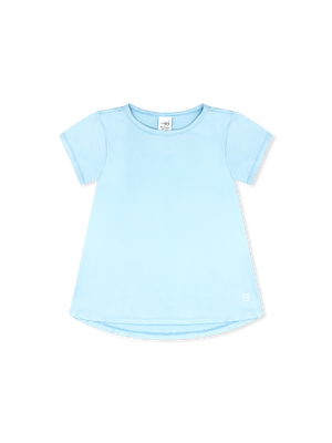 Bridget Basic Tee - Cotton Candy Blue (Toddler/Kid)