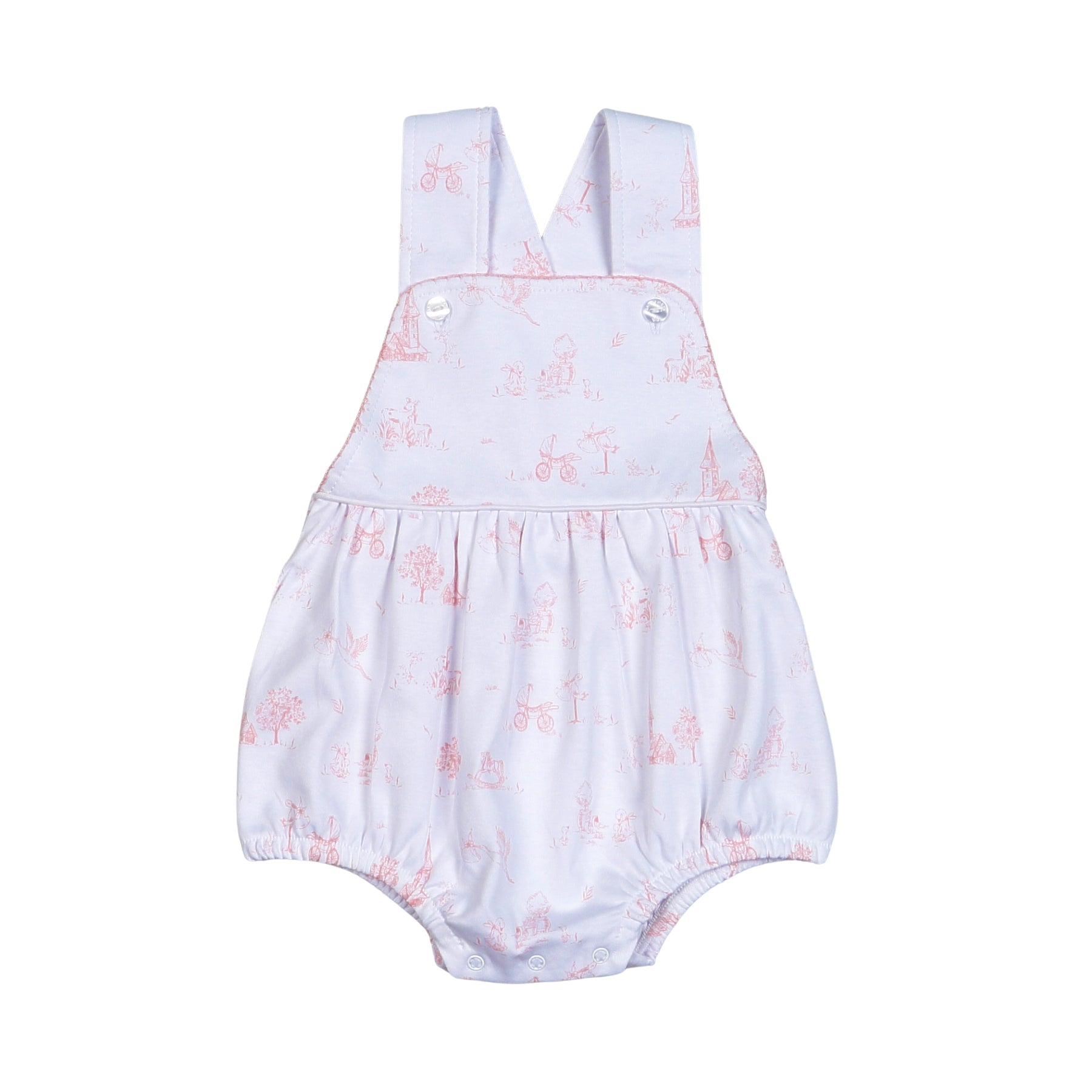 Pink Toile Sun Bubble (Infant)