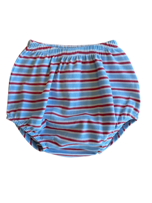 Boy Stripe Diaper Cover-Red/Blue (Toddler)