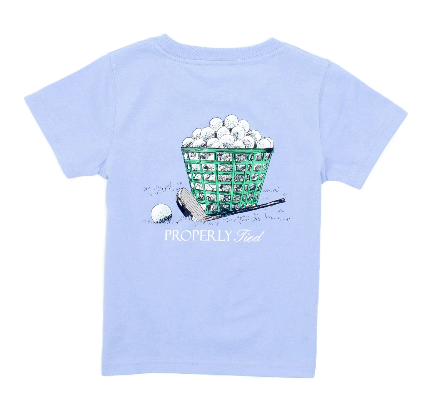 Range Light Blue Tee (Kid/Big Kid)