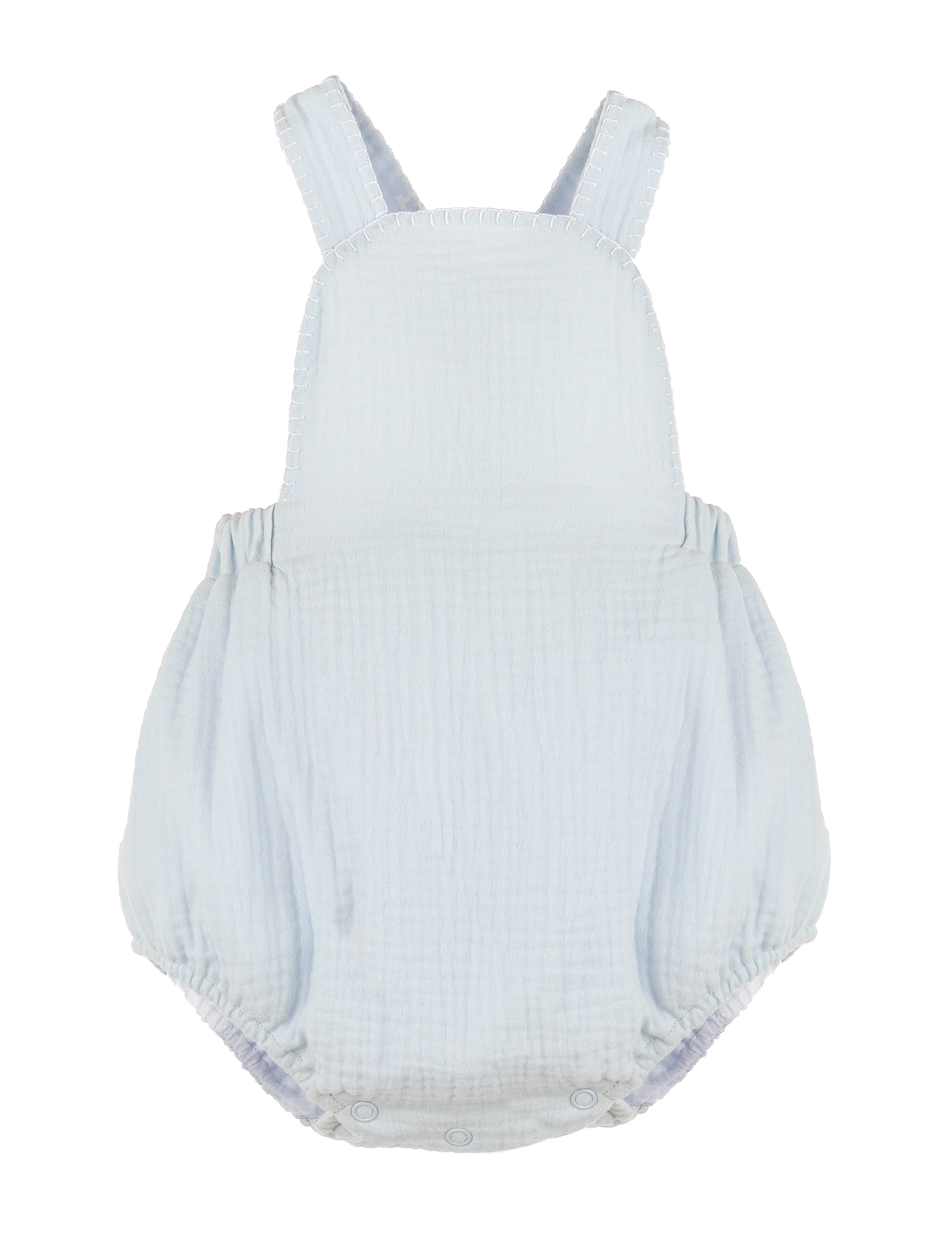 Blue Cuddle Cotton Vintage Overall (Baby)