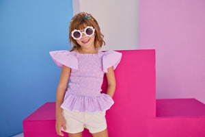 Lilac India Top