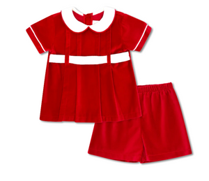 Ruby Red Benton Short Set (Toddler)