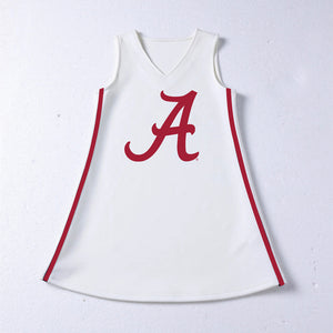 *PRE-ORDER* White Alabama Cheer Uniform (Baby)
