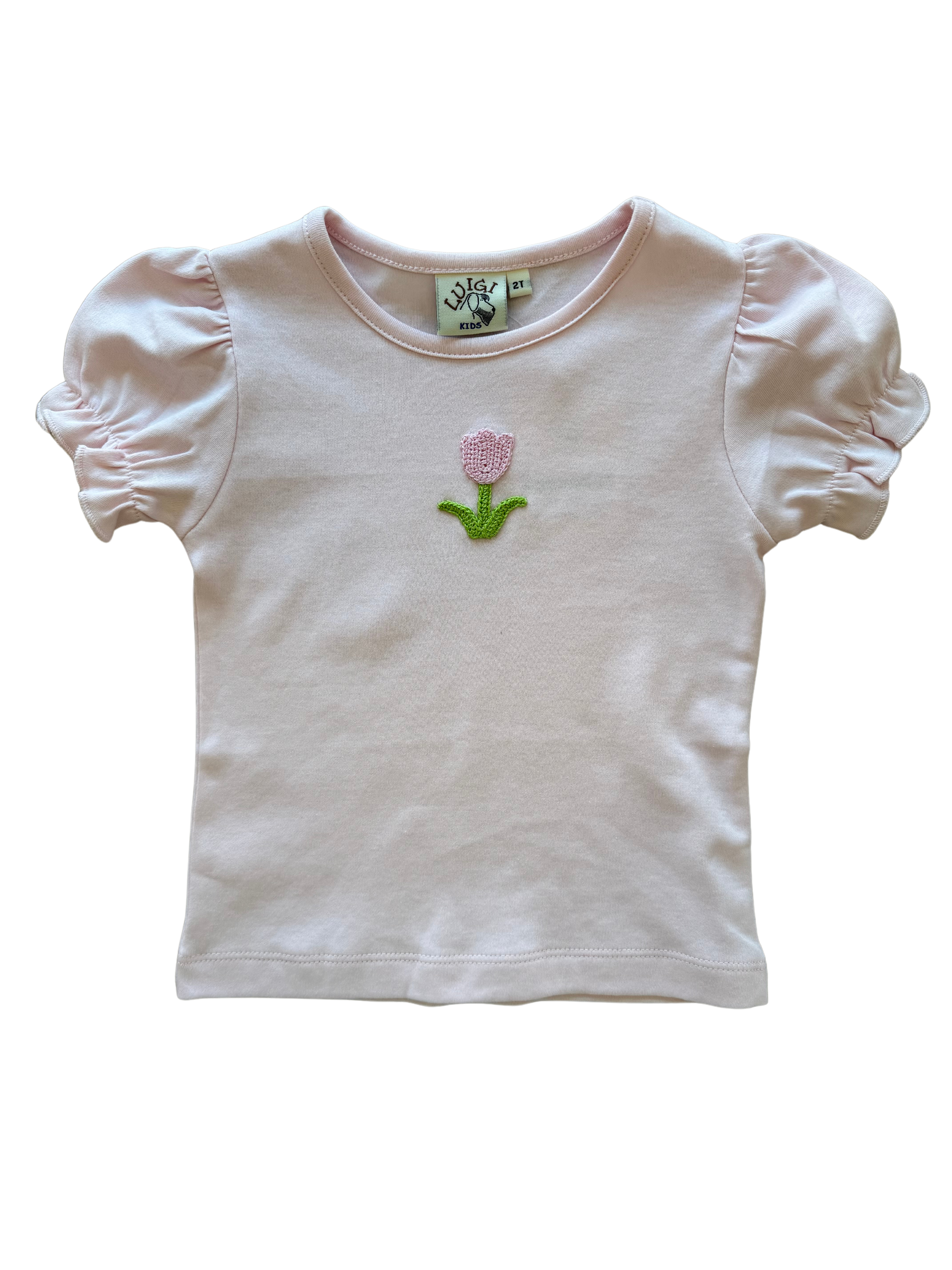 Flutter Sleeve Tulip Top (Kid)