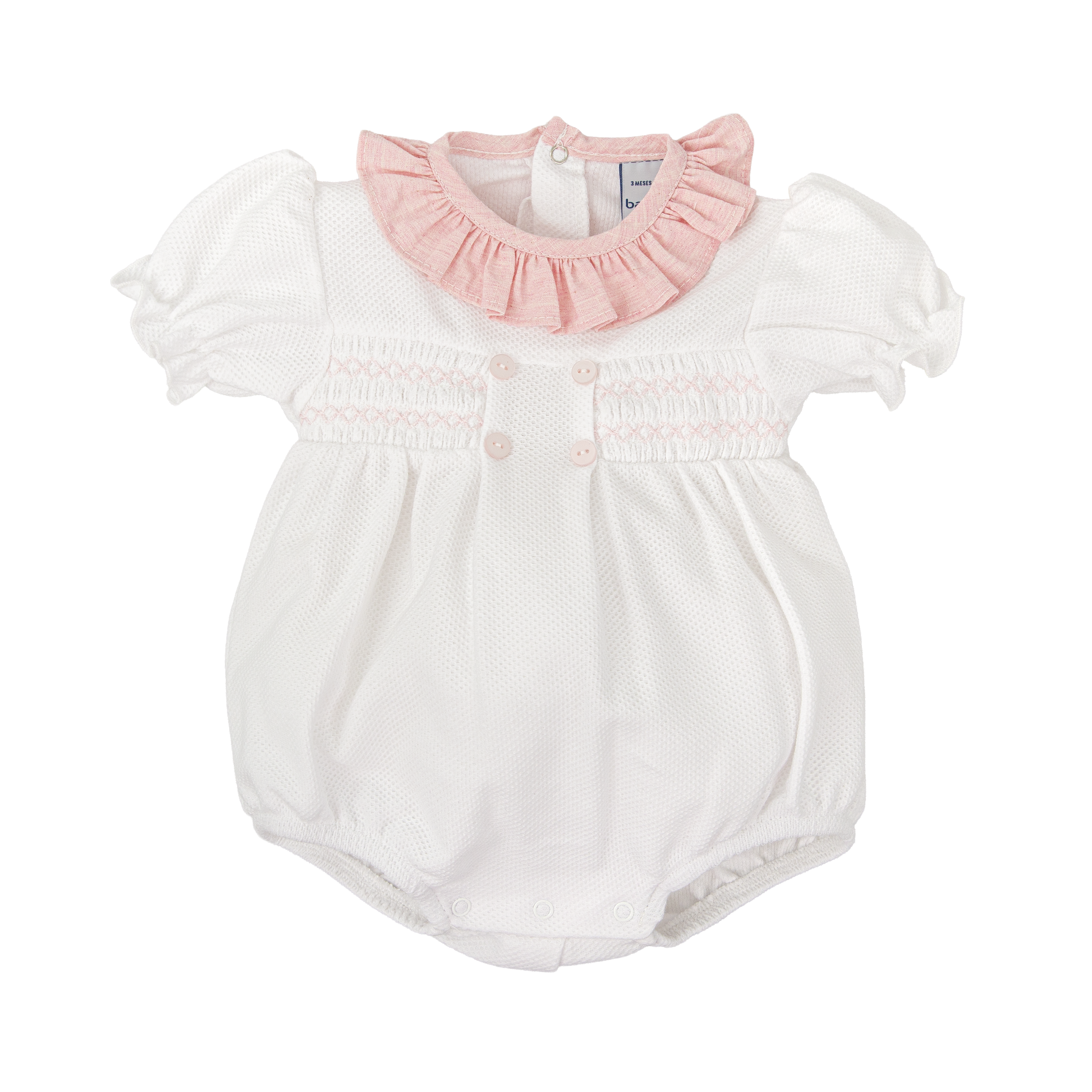 White w/ Pink Bubble