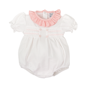 White w/ Pink Bubble