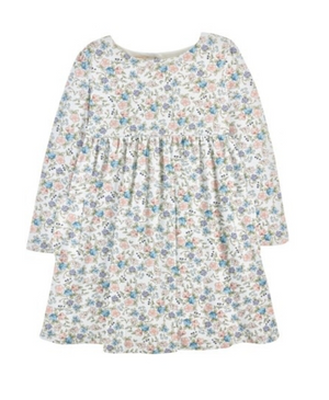 Soft Floral Printed Dress (Toddler)