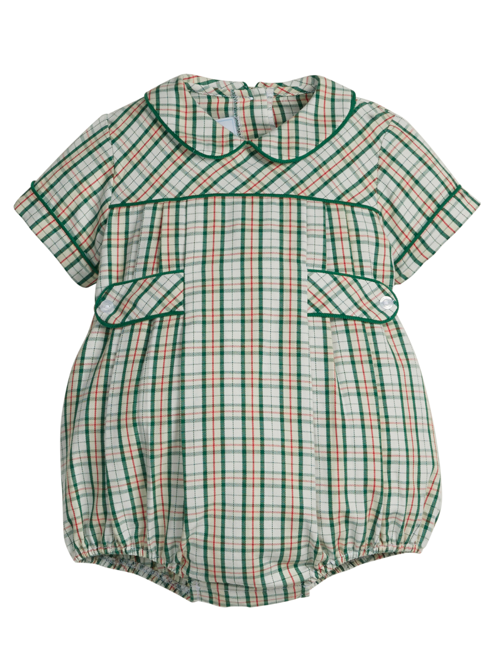 Mistletoe Tartan Bennet Bubble (Baby)