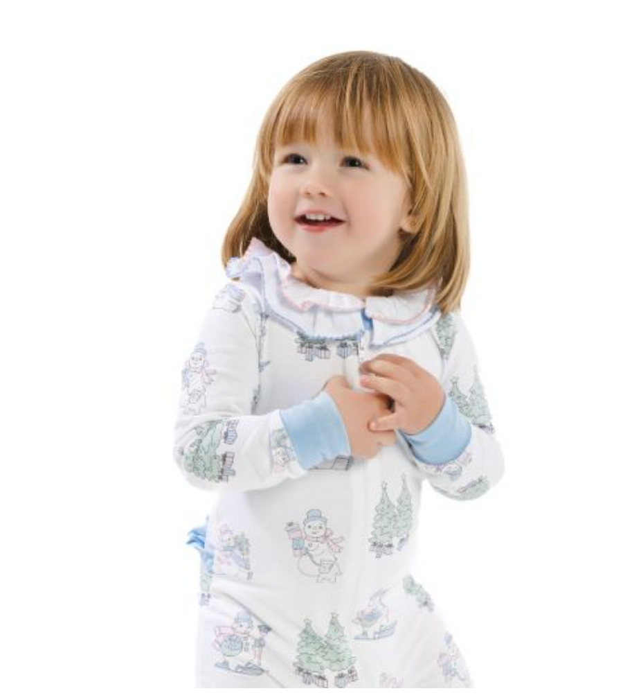 Snowman Girl Baby Pajama (Toddler)