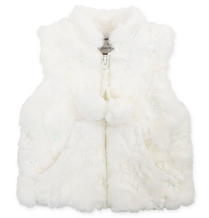 Zip Up Vanilla Vest (Big Kid)