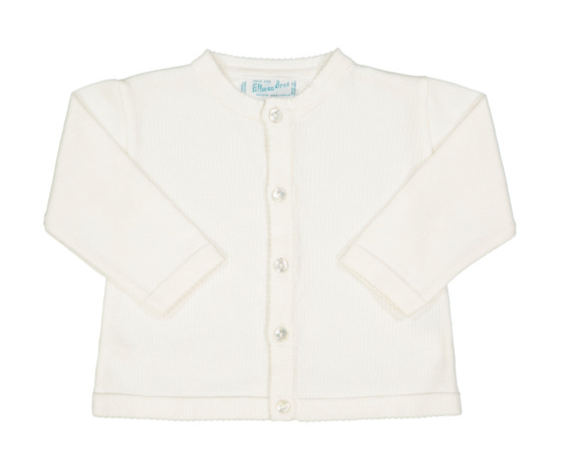 Classic White Cardigan (Baby)