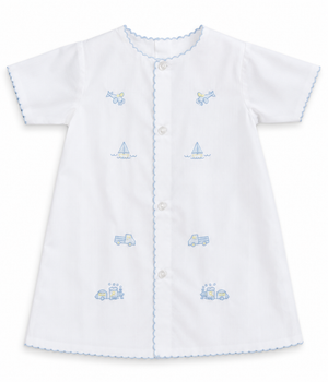 Blue Transportation Daygown