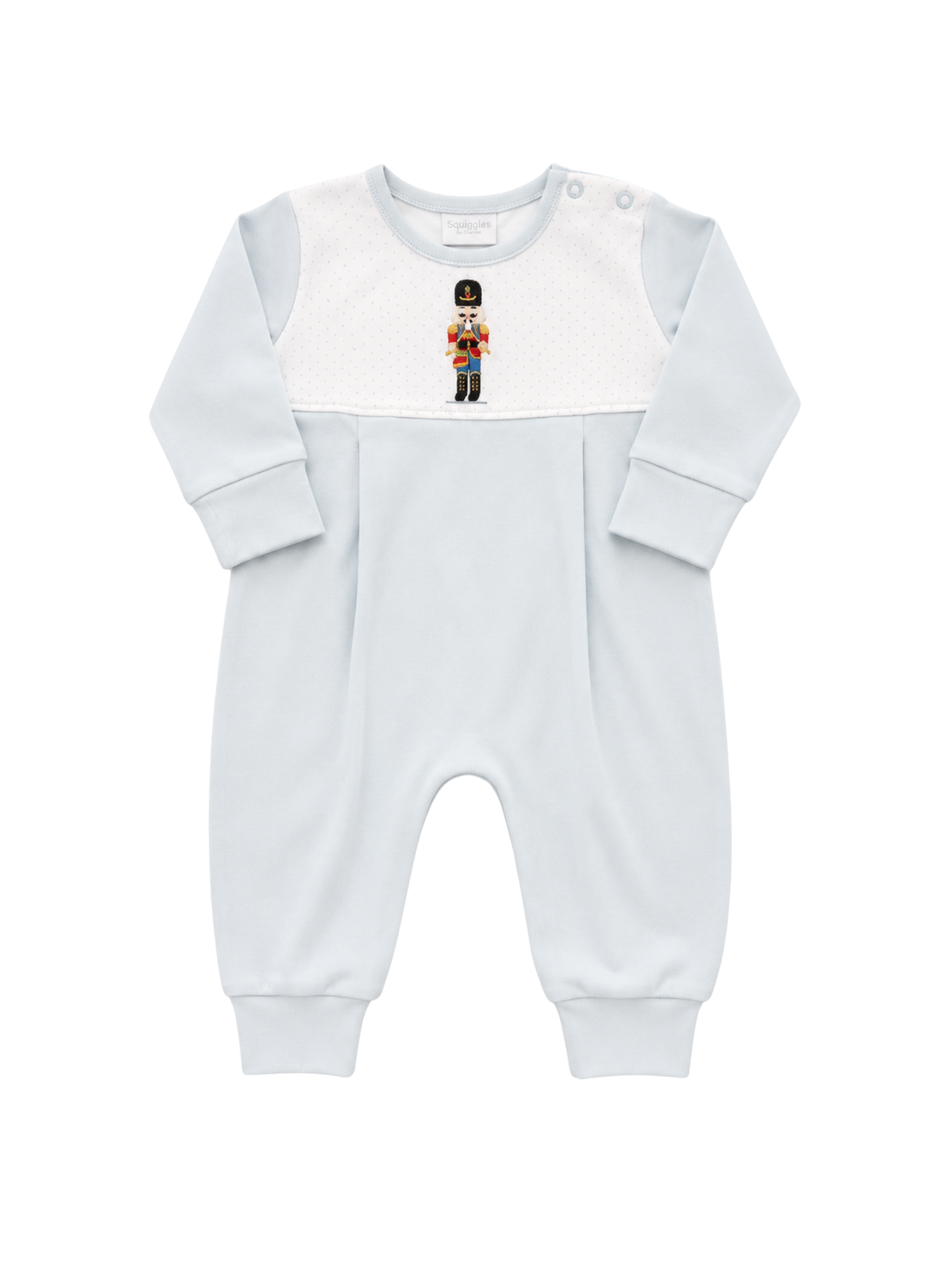 Blue Dot Nutcracker LS Coverall