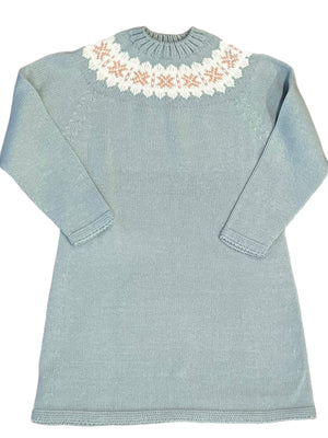 Jade Fair Isle Dress (Kid)