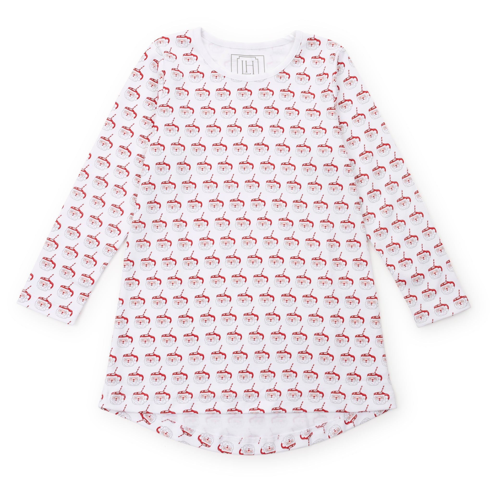 *PRE-ORDER* Berkeley Christmas Shirt Dress-Hot Cocoa (Big Kid)