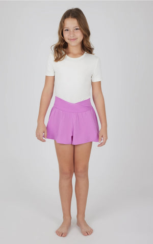 Girls Crossover Hybrid Short w/ Inner Pant