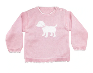 Pink Dog Sweater (Baby)