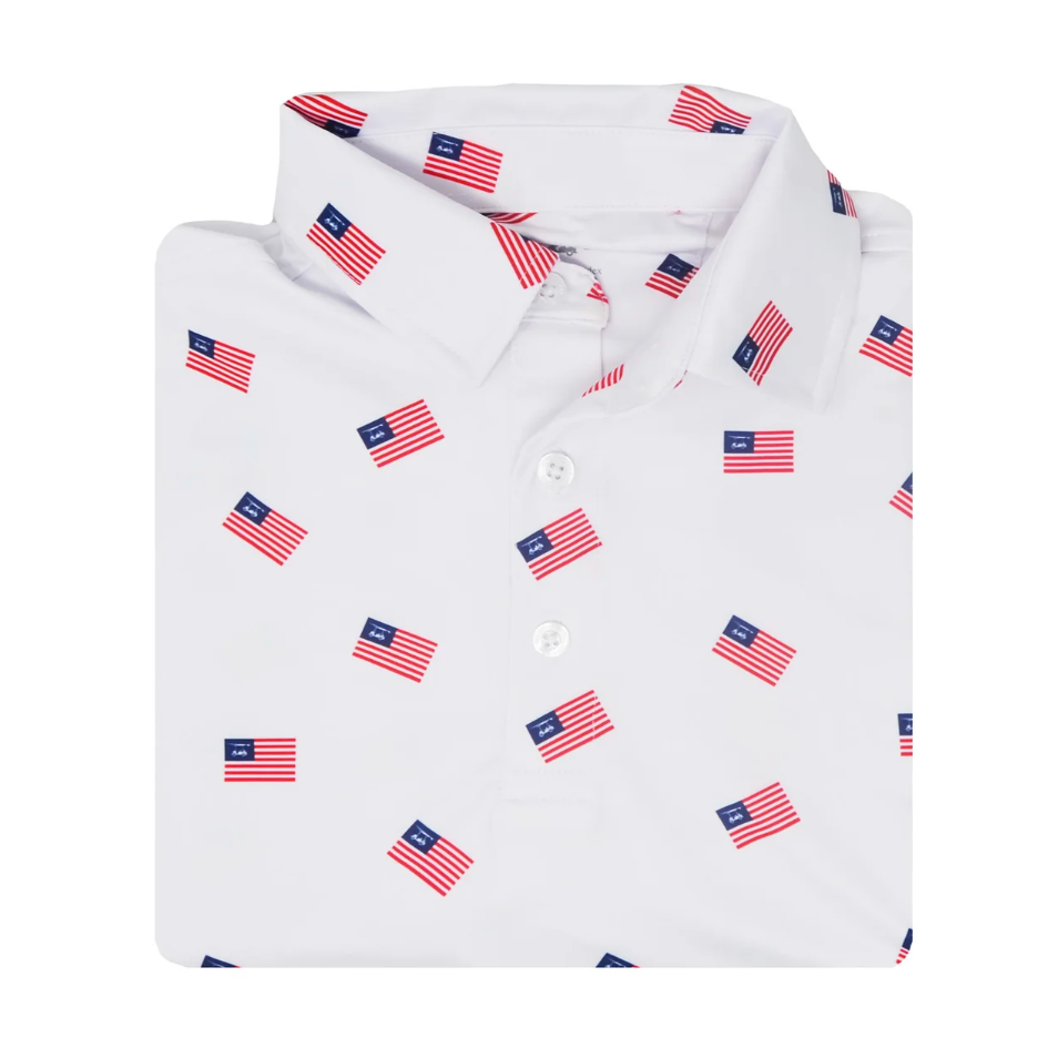 White Flag Albatross Polo (Big Kid)