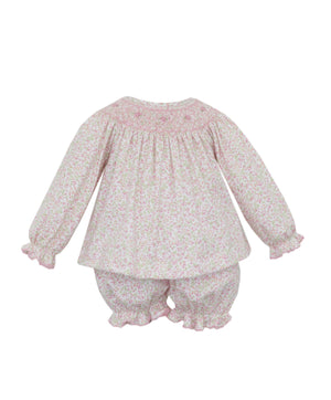 Tiny Pink Floral LS Harper Set