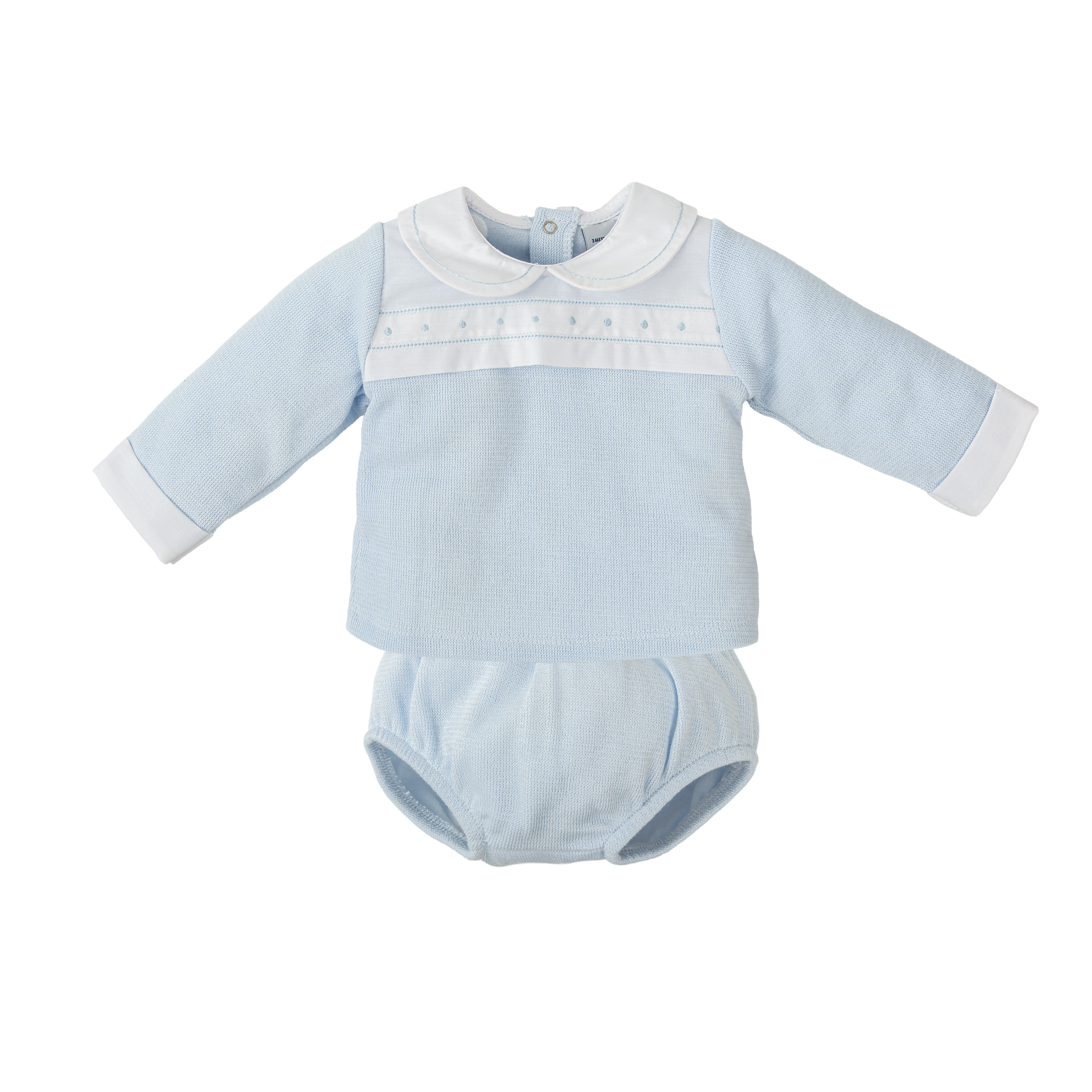 Blue Dot Diaper Set