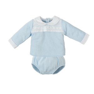 Blue Dot Diaper Set