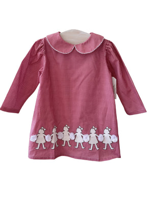 Red Gingham Manning Dress (Toddler)