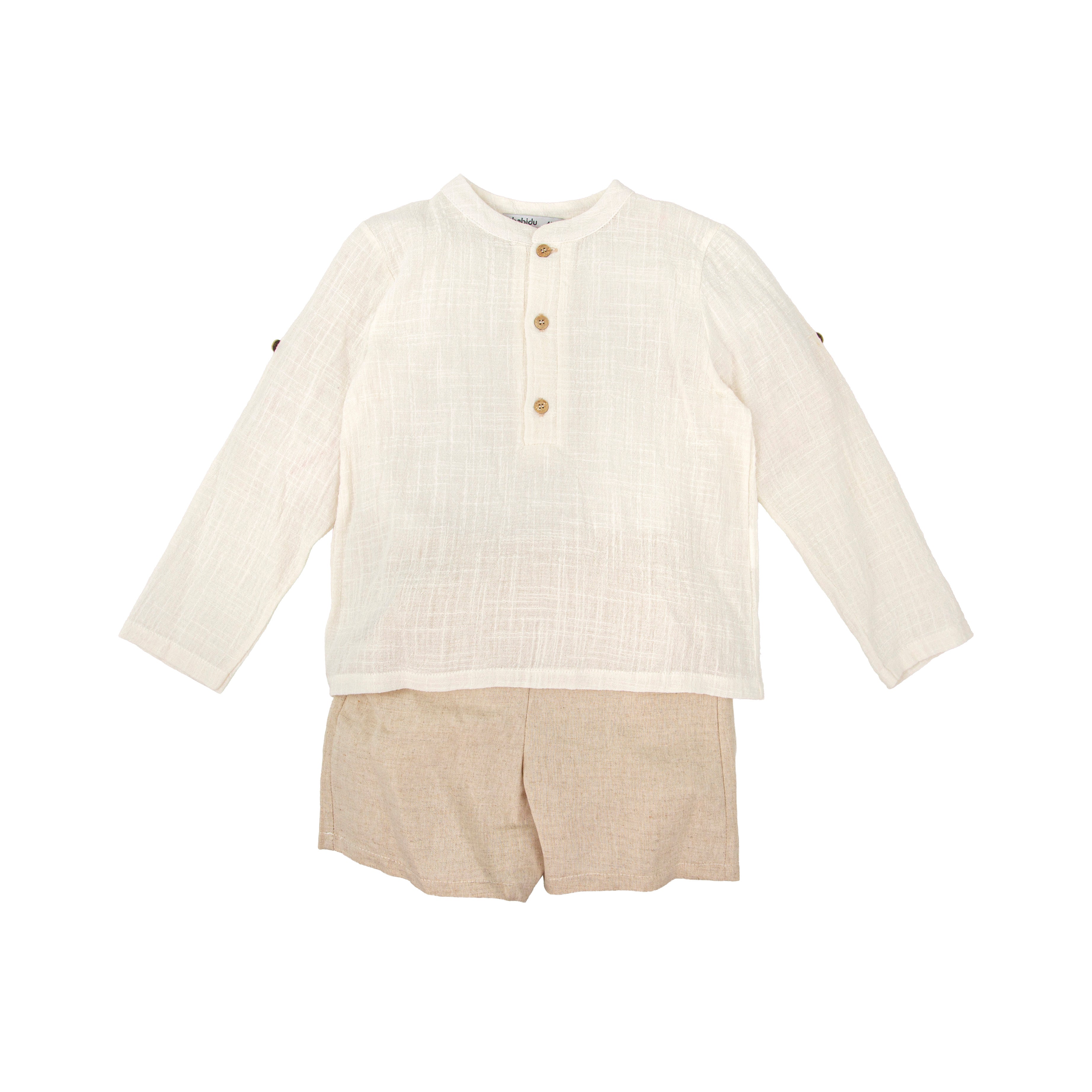 Linen Short Set