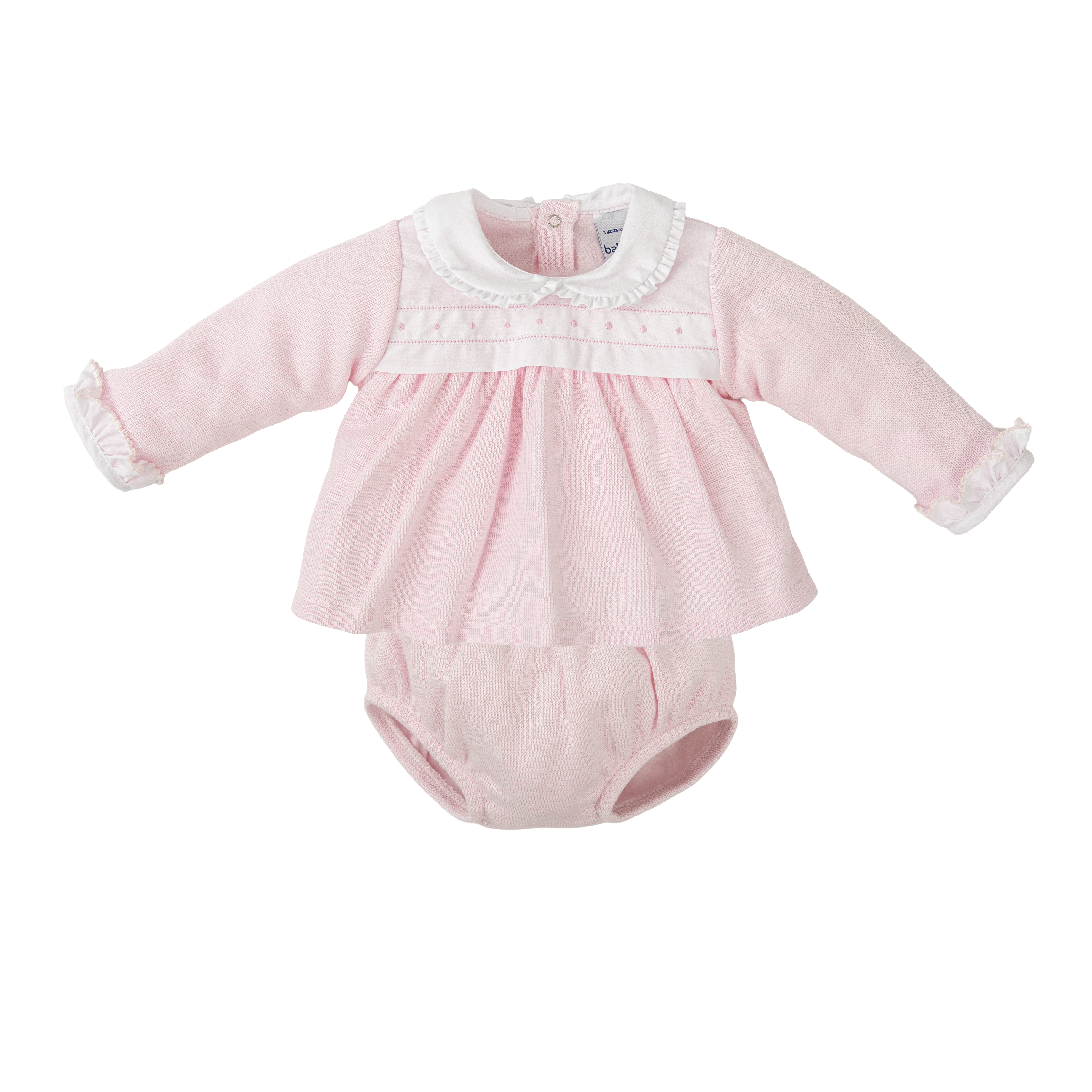 Pink Dot Diaper Set