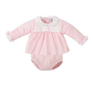 Pink Dot Diaper Set