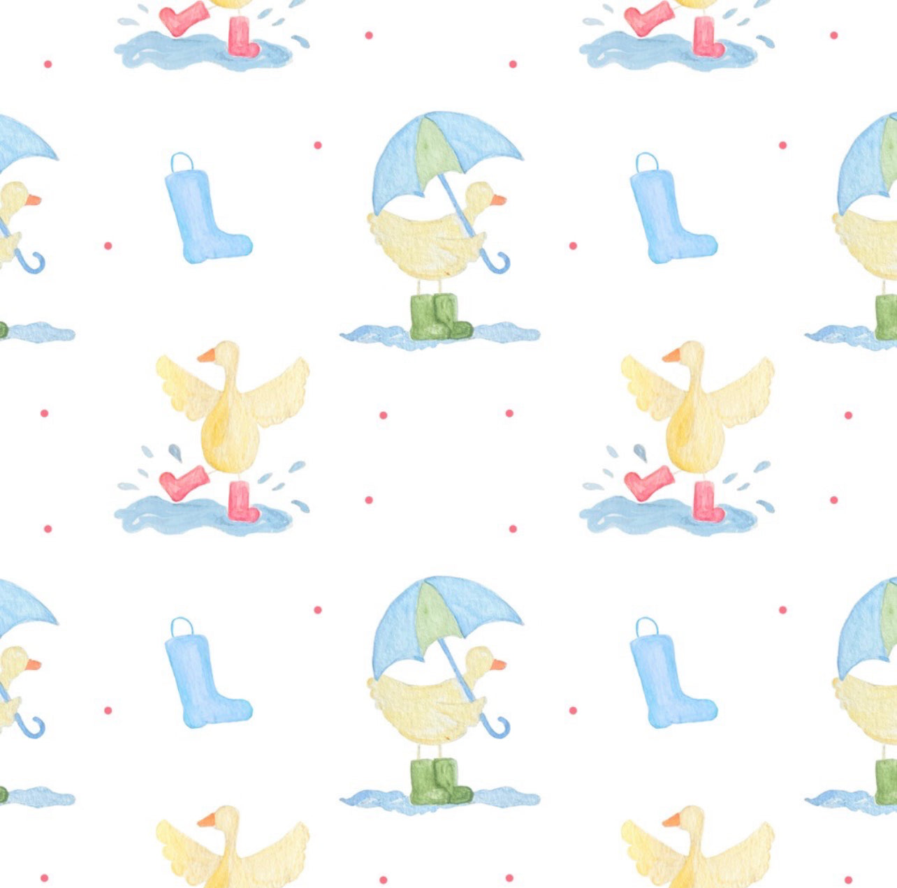 Boy's Duck Short Two Piece Jammies (Toddler)