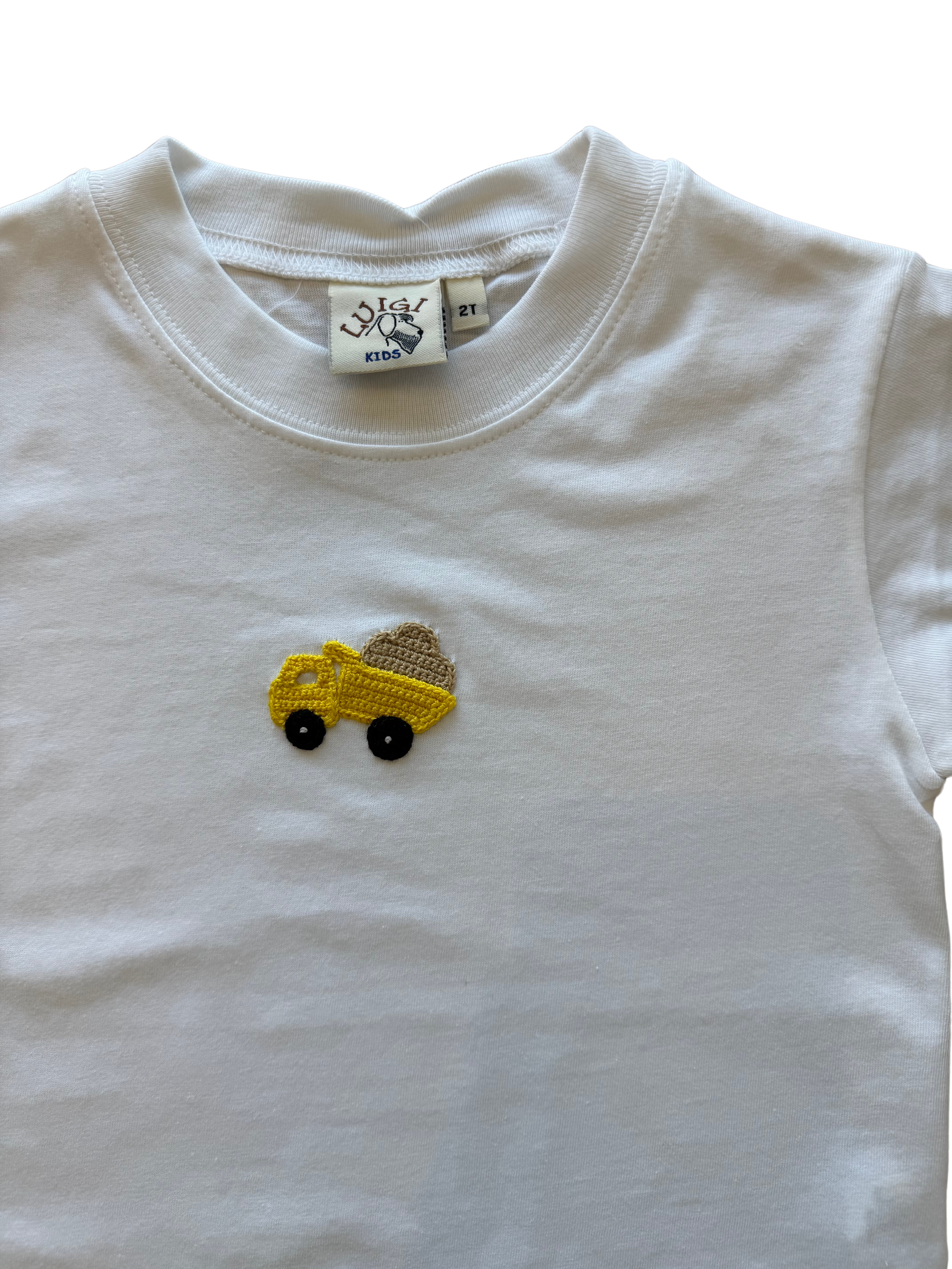 Crochet Dump Truck Top (Toddler)