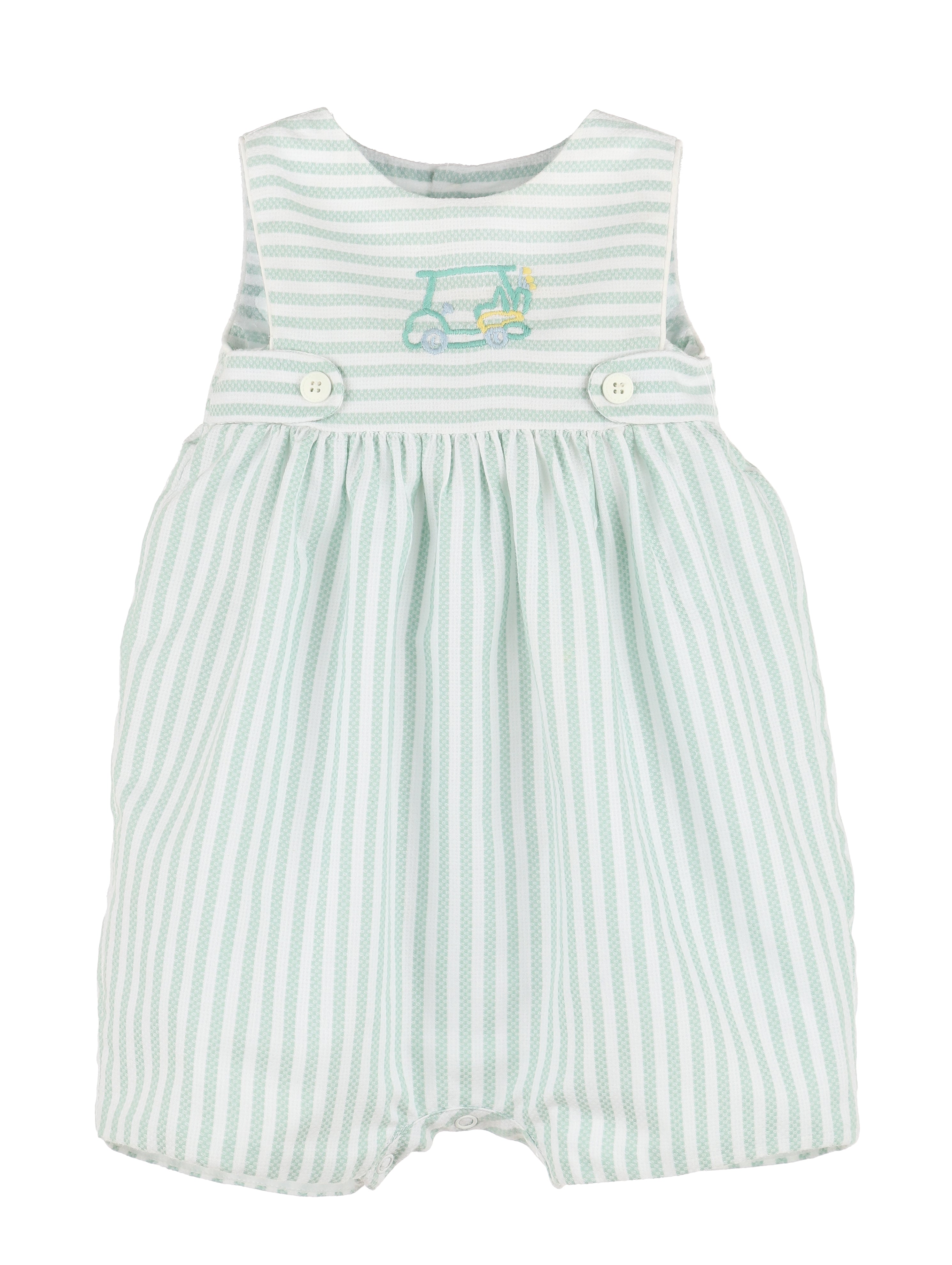 Cart Cruiser Boy Overall - Green (Toddler)