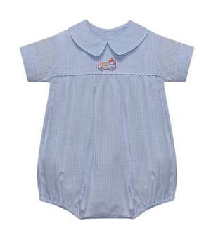 Tate Boy Firetruck Bubble (Infant)