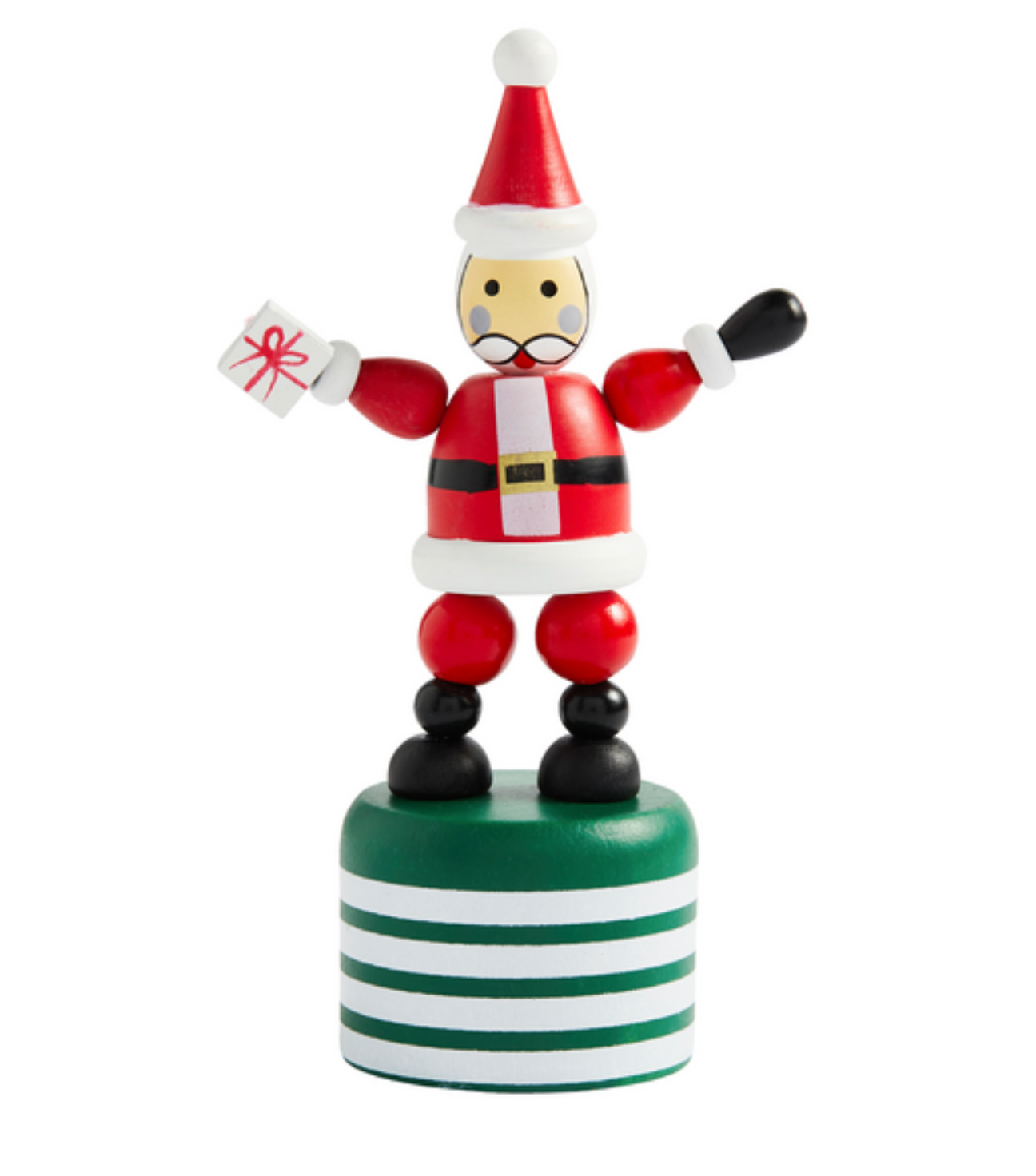 Santa Collapsing Wood Toy