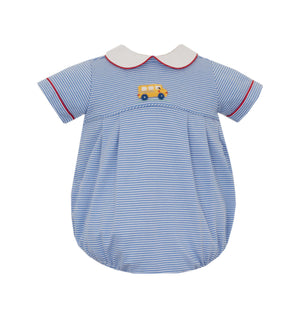 Periwinkle Boy School Bus Bubble