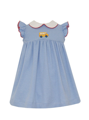 Periwinkle Girls School Bus Dress