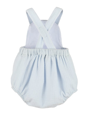 Blue Cuddle Cotton Vintage Overall (Toddler)