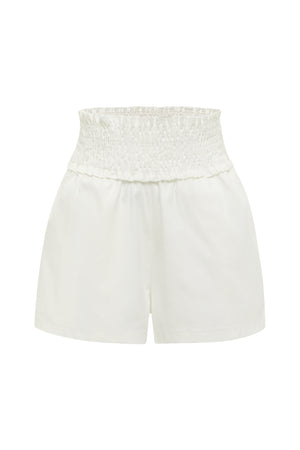 Chloe Shorts-Mint & White