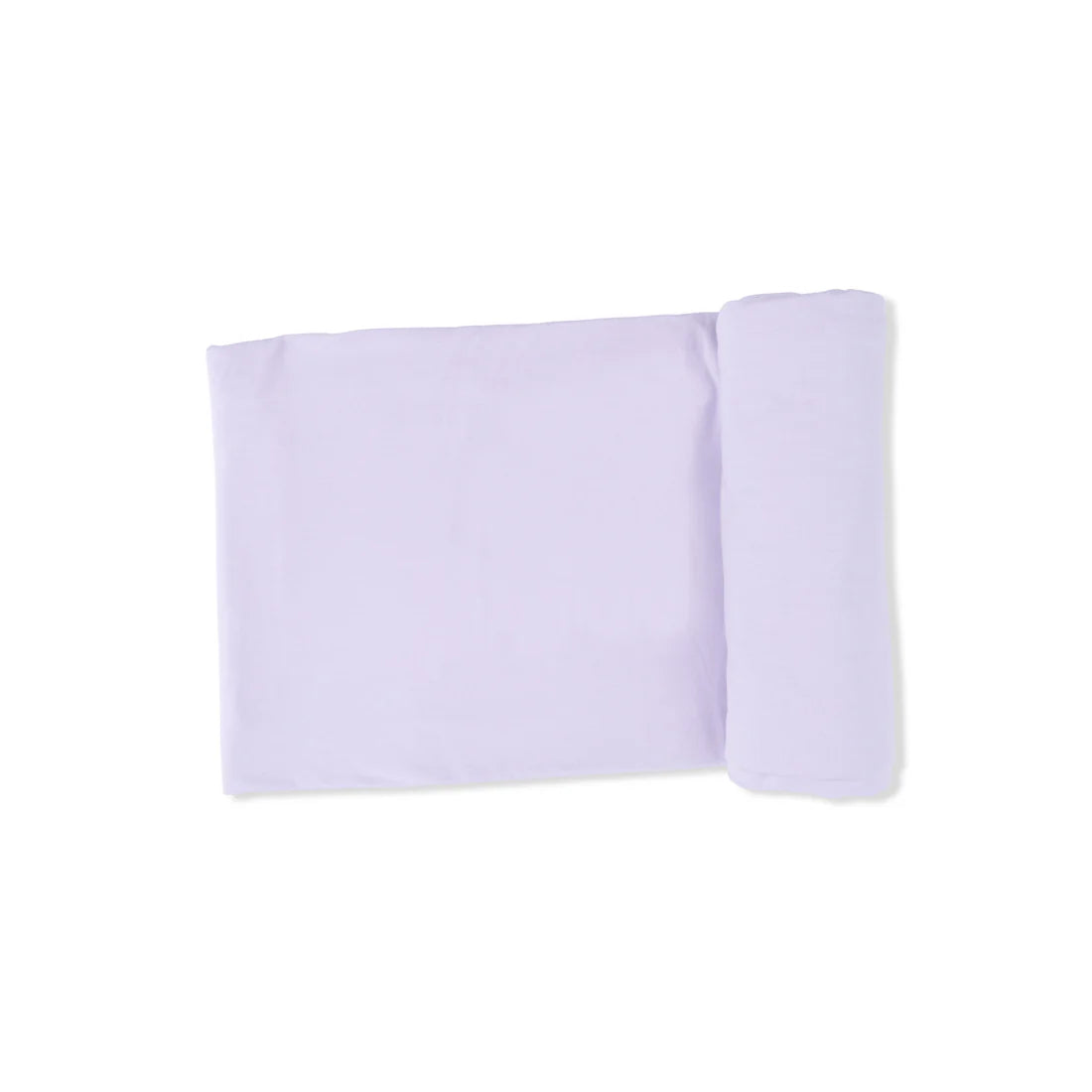 Solid Orchid Petal Swaddle Blanket