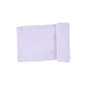 Solid Orchid Petal Swaddle Blanket