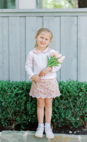 Betty Floral Collar Shirt