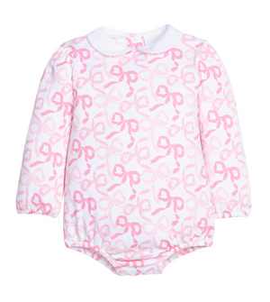 Bows & Ribbons Printed Peter Pan Bubble (Baby)