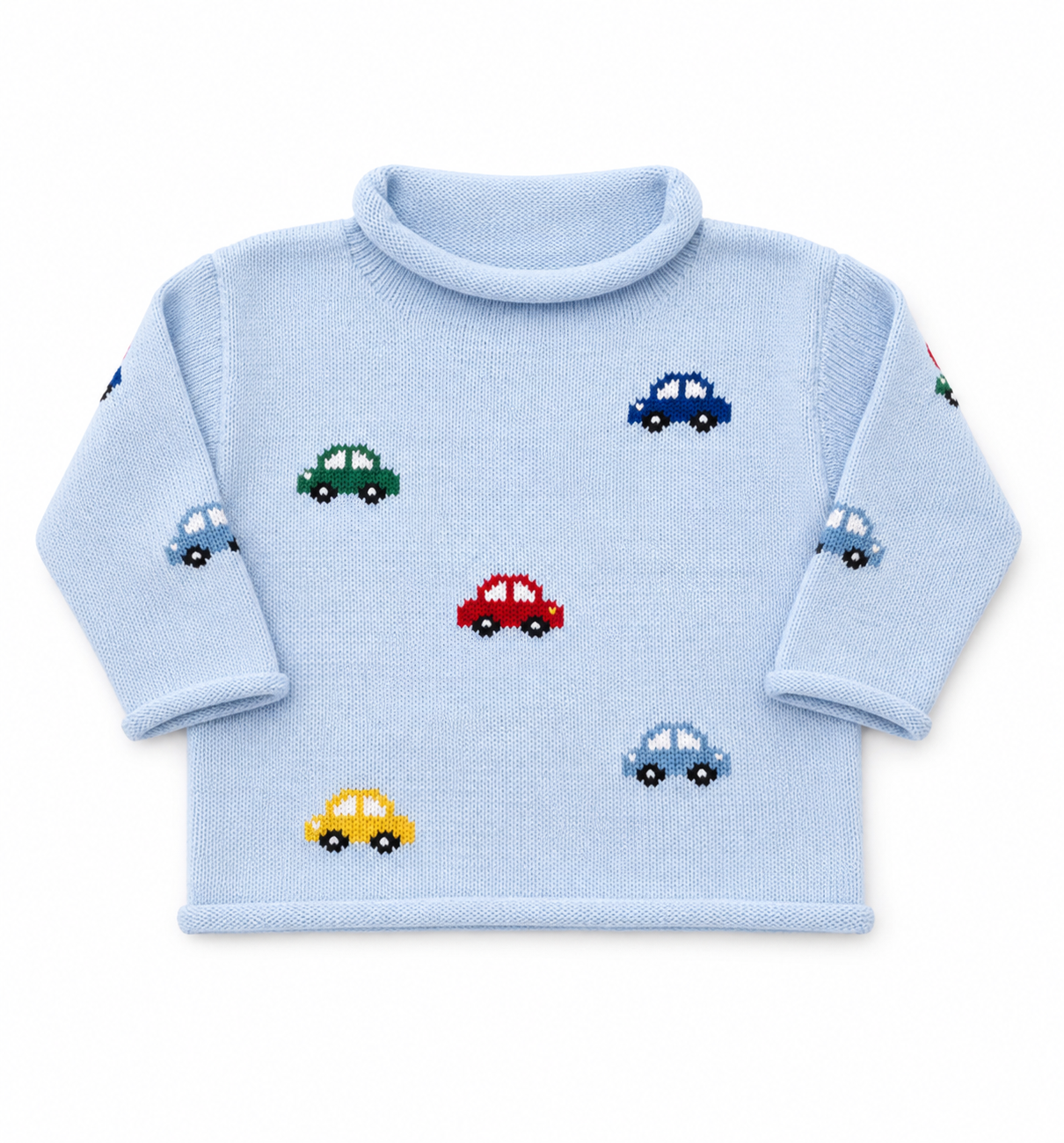 Cars Roll Neck Sweater