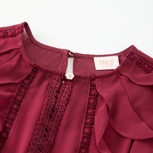 Berry Rosie Mini Dress