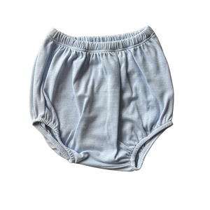 Light Blue Stripe Boy Diaper Cover