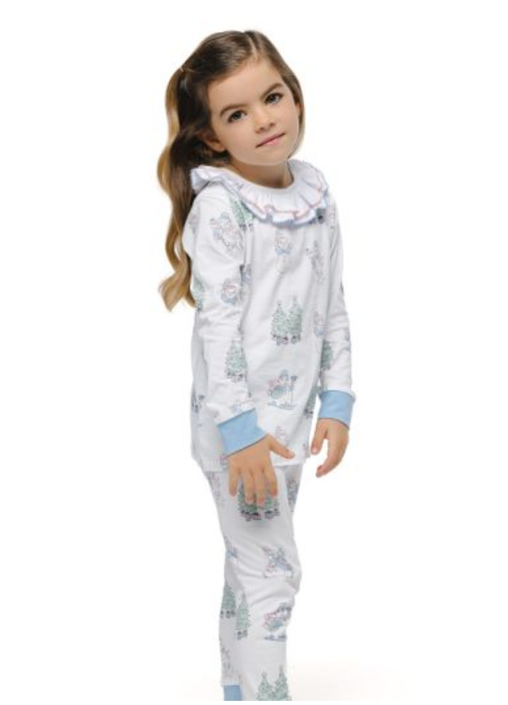 Snowman Girl Pajama (Kid/Big Kid)