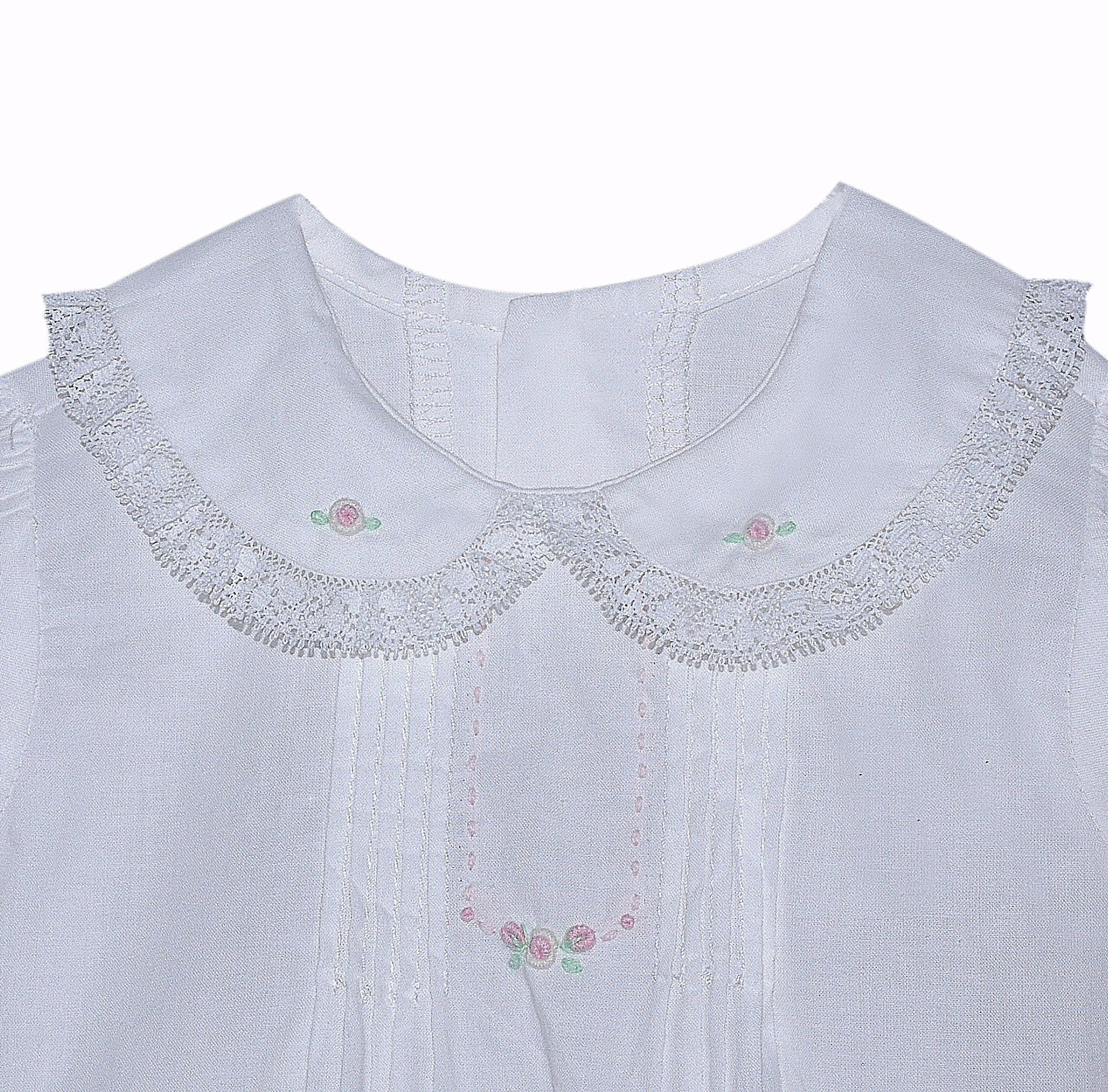 Daygown Finn Tiny Buds Embroidery Pink