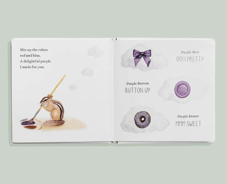 Wishy Washy: A Board Book of First Words and Colors