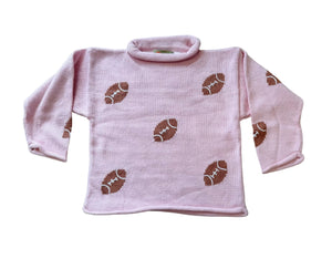 Pink Football Rollneck (Toddler)